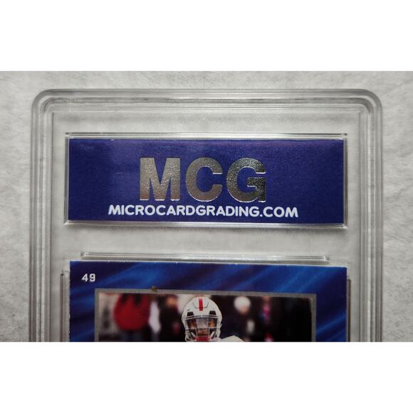 2021 Leaf Draft Justin Fields #49 AA-XRC Gold NM-MT 8 MCG - Picture 4 of 5